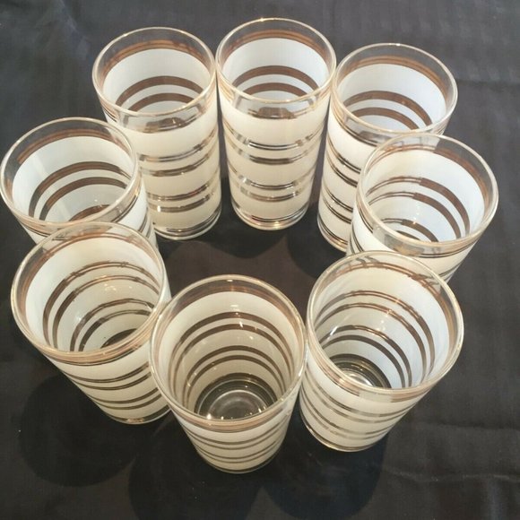 LIBBY | Dining | Vintage Drinking Glasses Set Of 8 | Poshmark